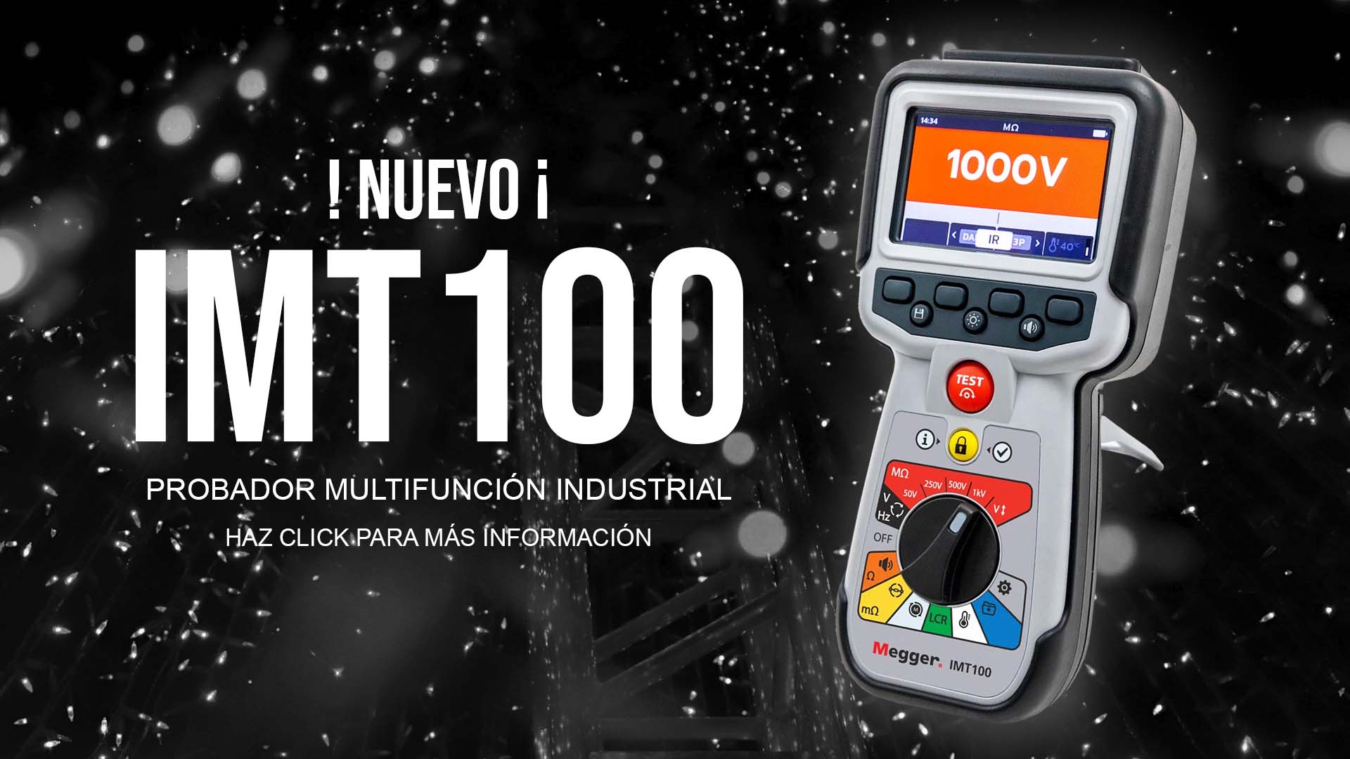 Probador multifuncion industrial IMT100